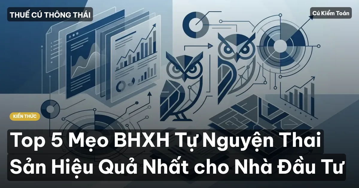 Top 5 Mẹo BHXH Tự Nguyện Thai Sản Hiệu Quả Nhất cho Nhà Đầu Tư