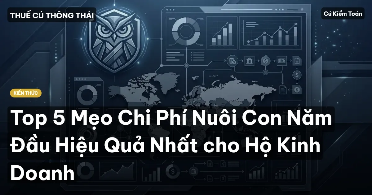 Top 5 Mẹo Chi Phí Nuôi Con Năm Đầu Hiệu Quả Nhất cho Hộ Kinh Doanh