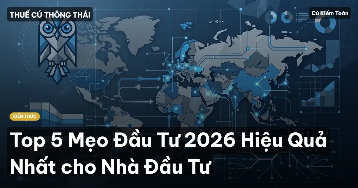Top 5 Mẹo Đầu Tư 2026 Hiệu Quả Nhất cho Nhà Đầu Tư