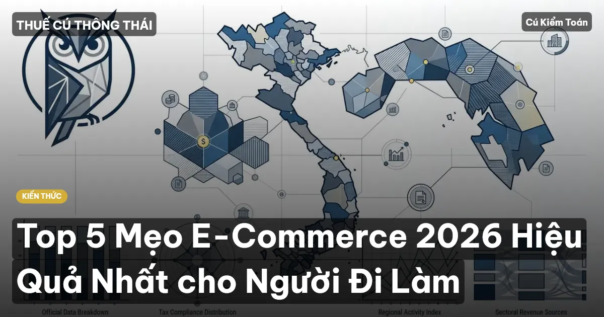 Top 5 Mẹo E-Commerce 2026 Hiệu Quả Nhất cho Người Đi Làm