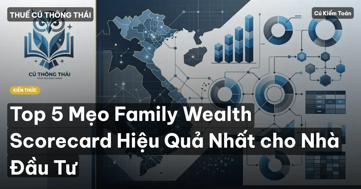 Top 5 Mẹo Family Wealth Scorecard Hiệu Quả Nhất cho Nhà Đầu Tư