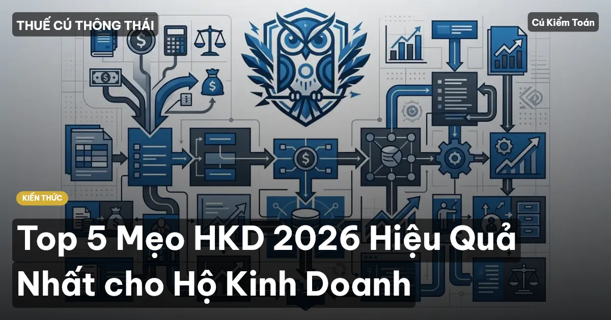 Top 5 Mẹo HKD 2026 Hiệu Quả Nhất cho Hộ Kinh Doanh