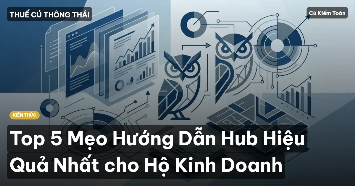 Top 5 Mẹo Hướng Dẫn Hub Hiệu Quả Nhất cho Hộ Kinh Doanh