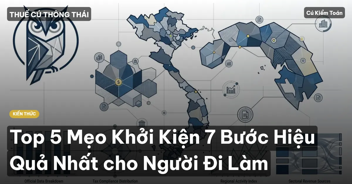 Top 5 Mẹo Khởi Kiện 7 Bước Hiệu Quả Nhất cho Người Đi Làm