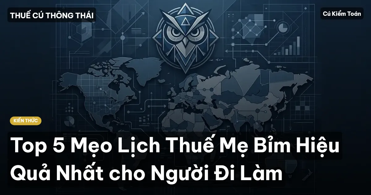 Top 5 Mẹo Lịch Thuế Mẹ Bỉm Hiệu Quả Nhất cho Người Đi Làm