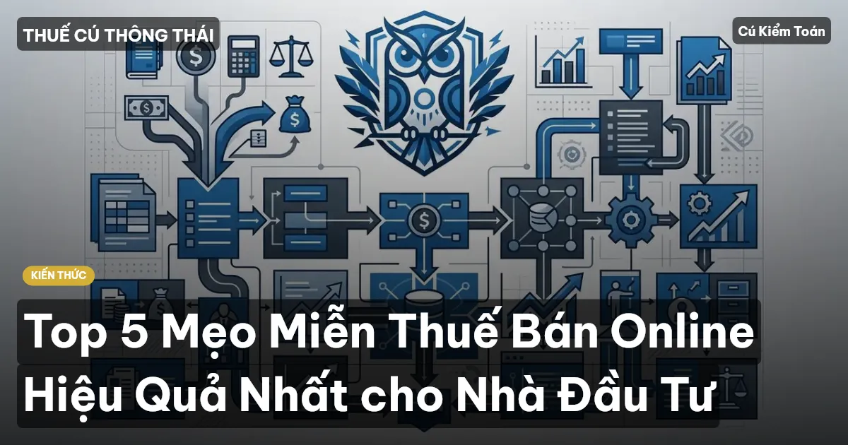 Top 5 Mẹo Miễn Thuế Bán Online Hiệu Quả Nhất cho Nhà Đầu Tư