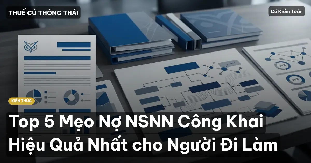 Top 5 Mẹo Nợ NSNN Công Khai Hiệu Quả Nhất cho Người Đi Làm
