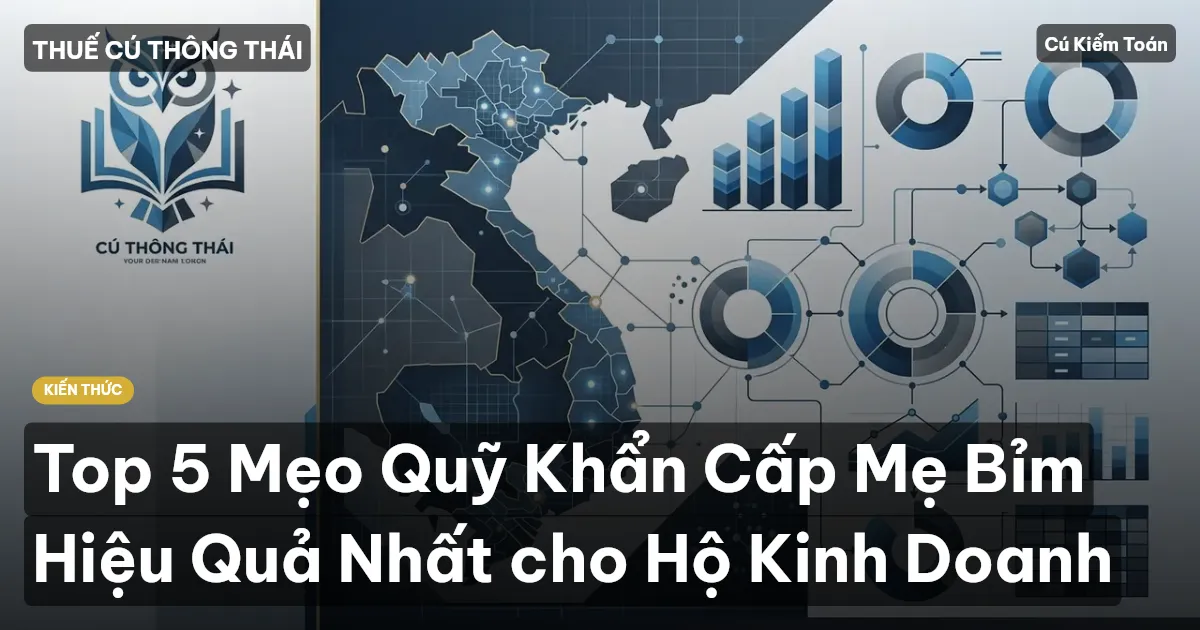 Top 5 Mẹo Quỹ Khẩn Cấp Mẹ Bỉm Hiệu Quả Nhất cho Hộ Kinh Doanh