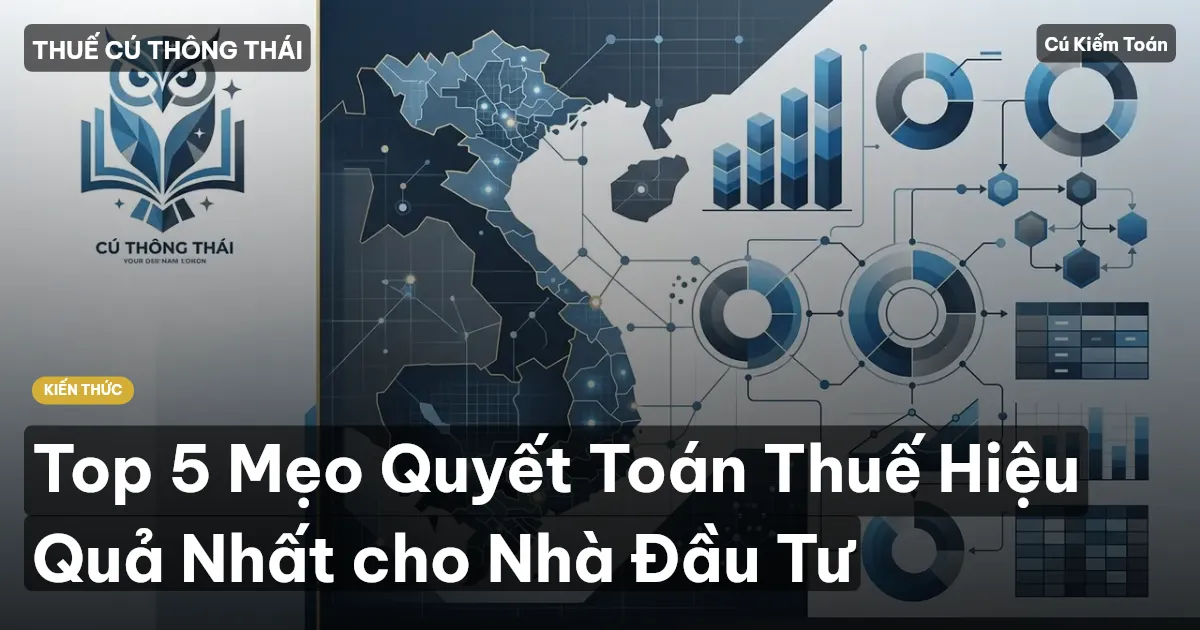 Top 5 Mẹo Quyết Toán Thuế Hiệu Quả Nhất cho Nhà Đầu Tư