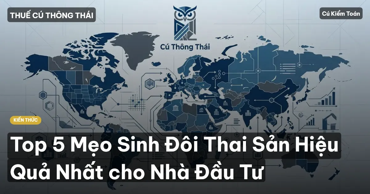 Top 5 Mẹo Sinh Đôi Thai Sản Hiệu Quả Nhất cho Nhà Đầu Tư