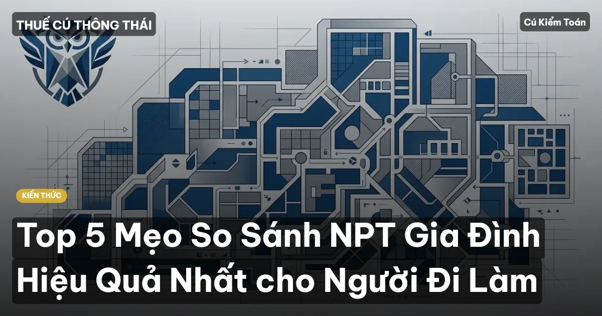 Top 5 Mẹo So Sánh NPT Gia Đình Hiệu Quả Nhất cho Người Đi Làm