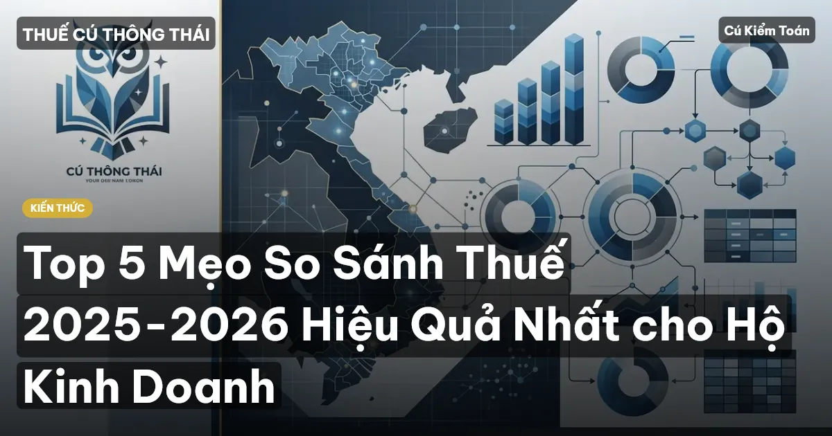 Top 5 Mẹo So Sánh Thuế 2025-2026 Hiệu Quả Nhất cho Hộ Kinh Doanh