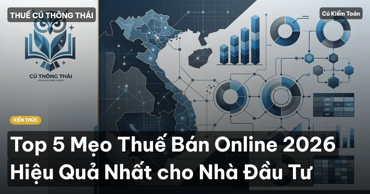 Top 5 Mẹo Thuế Bán Online 2026 Hiệu Quả Nhất cho Nhà Đầu Tư