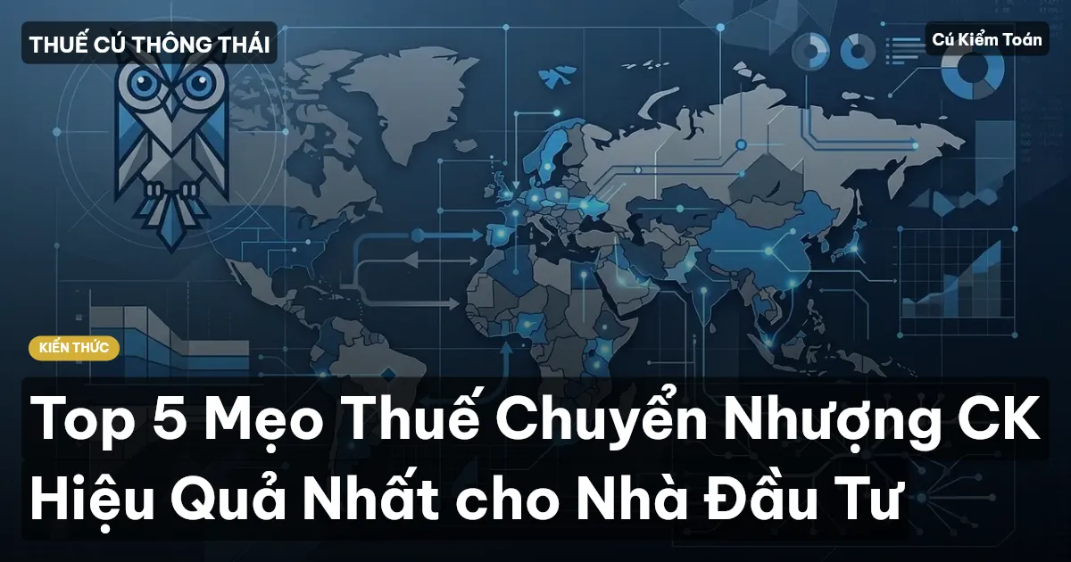 Top 5 Mẹo Thuế Chuyển Nhượng CK Hiệu Quả Nhất cho Nhà Đầu Tư