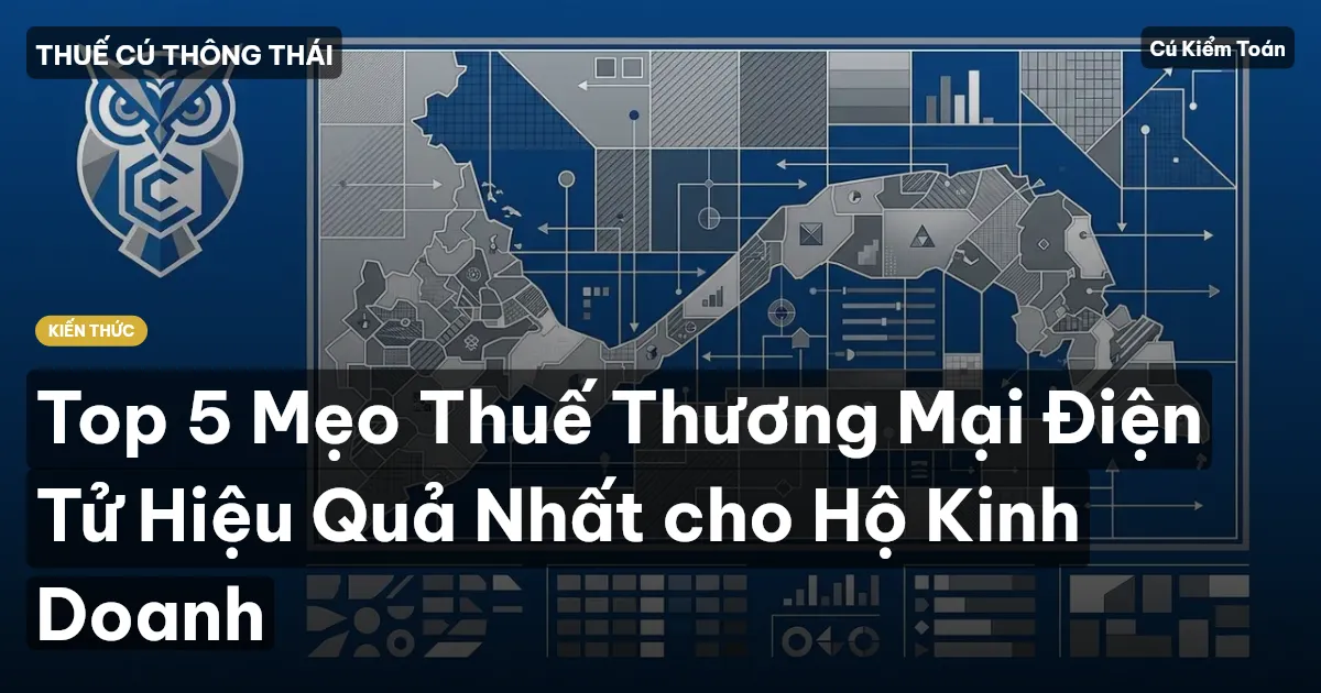 Top 5 Mẹo Thuế Thương Mại Điện Tử Hiệu Quả Nhất cho Hộ Kinh Doanh