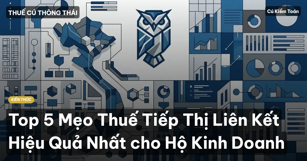 Top 5 Mẹo Thuế Tiếp Thị Liên Kết Hiệu Quả Nhất cho Hộ Kinh Doanh