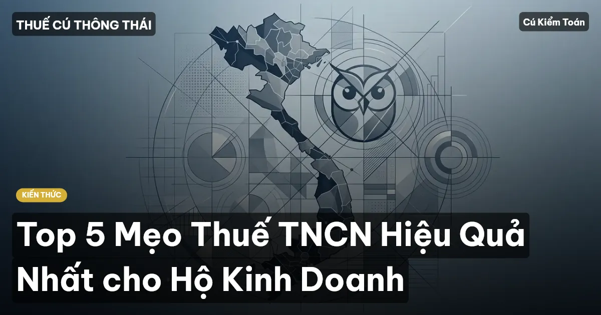 Top 5 Mẹo Thuế TNCN Hiệu Quả Nhất cho Hộ Kinh Doanh