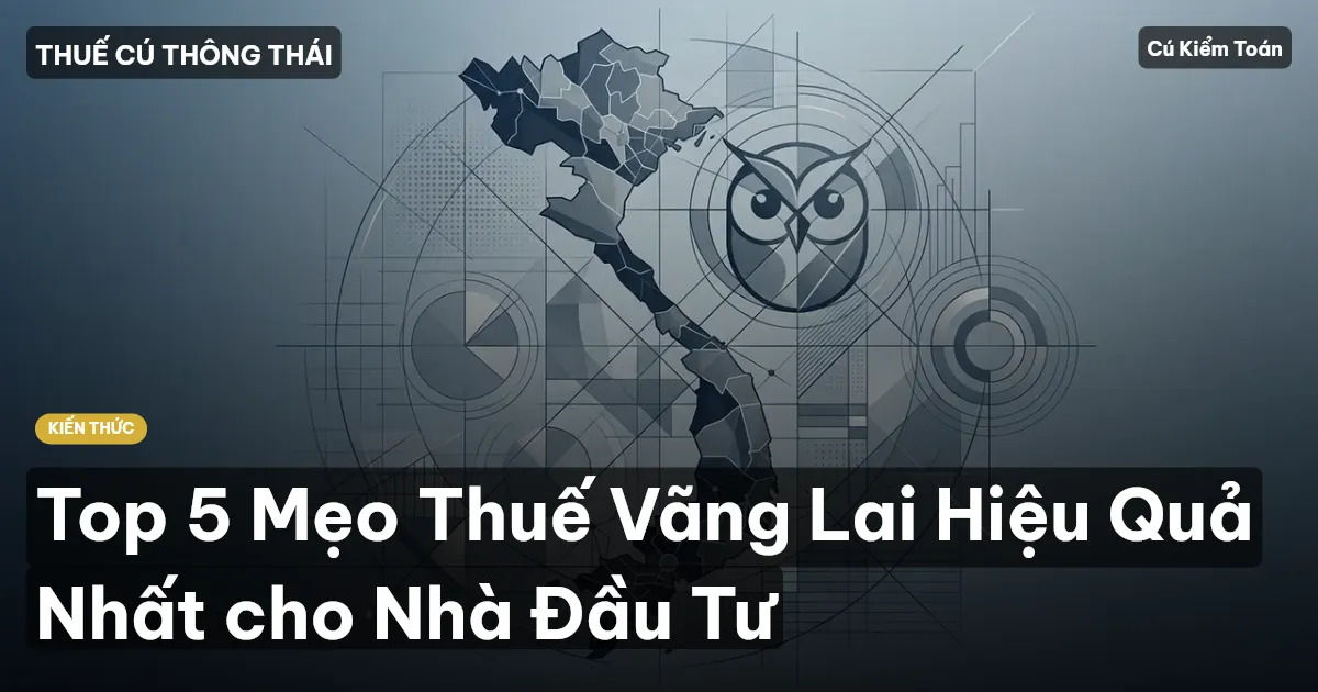 Top 5 Mẹo Thuế Vãng Lai Hiệu Quả Nhất cho Nhà Đầu Tư