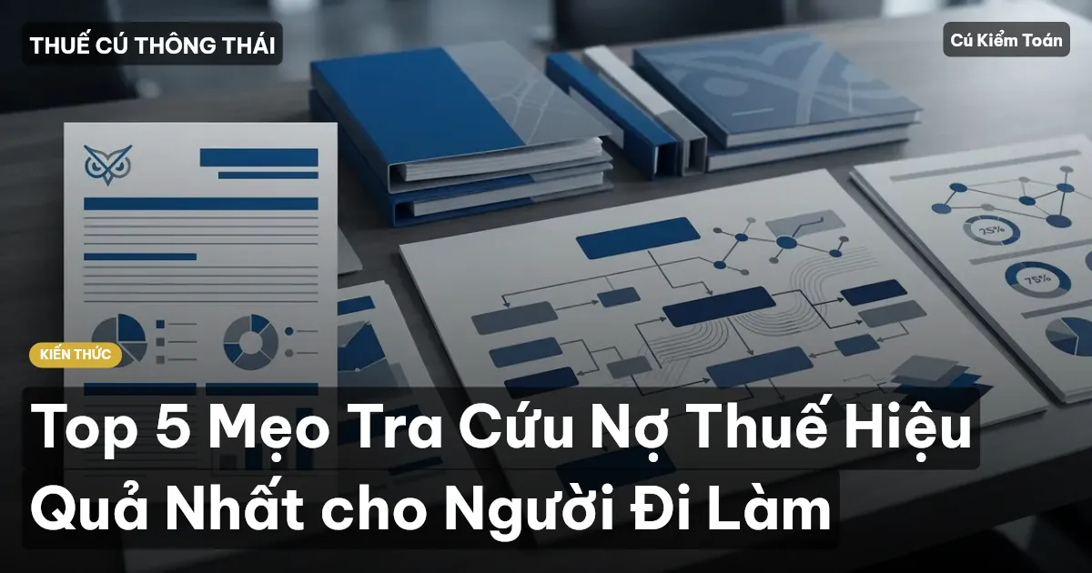 Top 5 Mẹo Tra Cứu Nợ Thuế Hiệu Quả Nhất cho Người Đi Làm