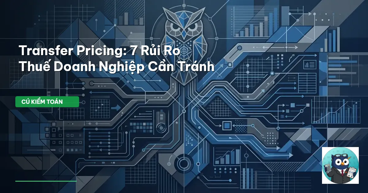 Transfer Pricing: 7 Rủi Ro Thuế Doanh Nghiệp Cần Tránh
