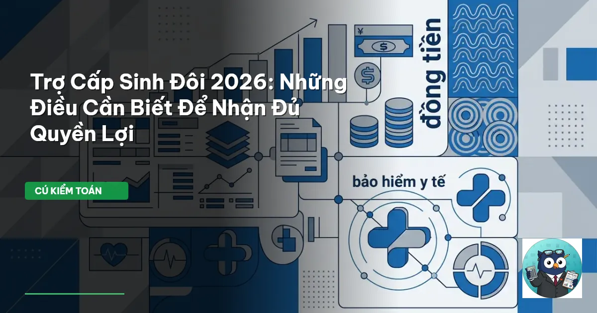 trợ cấp sinh đôi