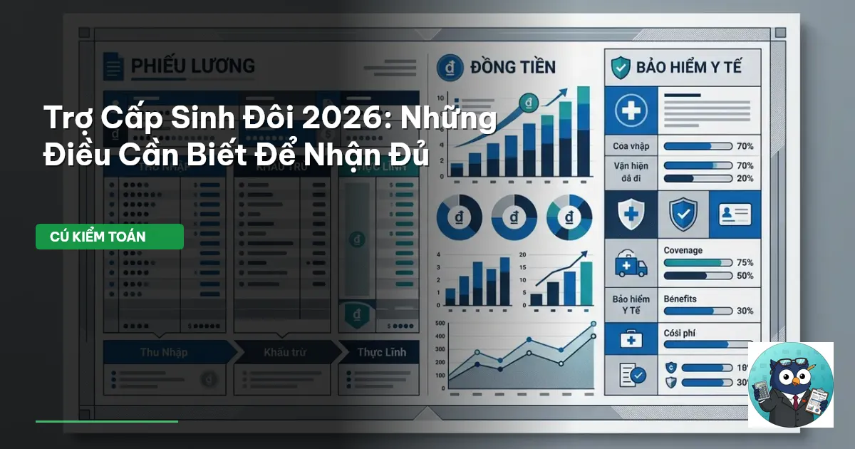trợ cấp sinh đôi