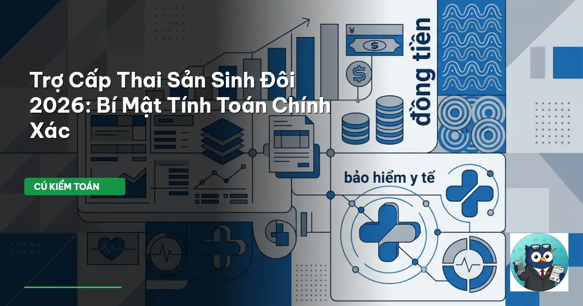 trợ cấp thai sản sinh đôi