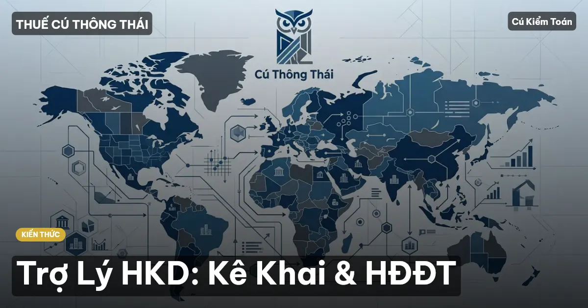 Trợ Lý HKD: Kê Khai & HĐĐT
