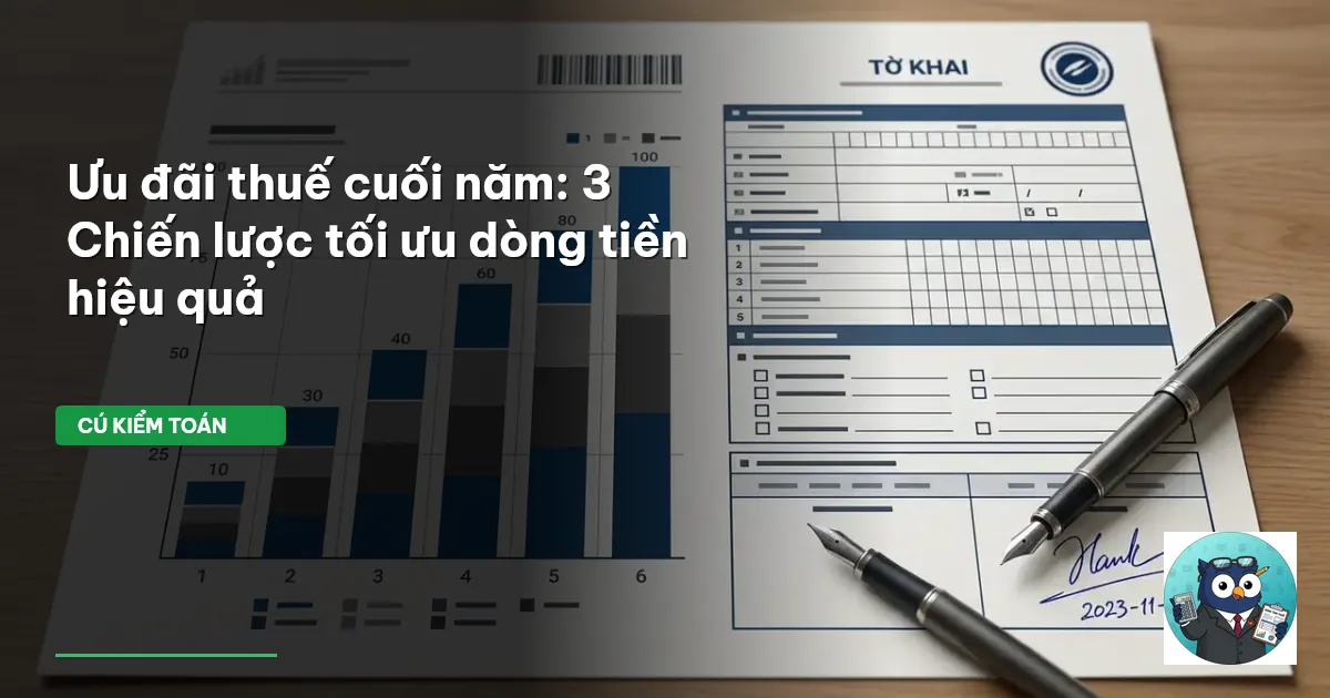 tối ưu thuế cuối năm