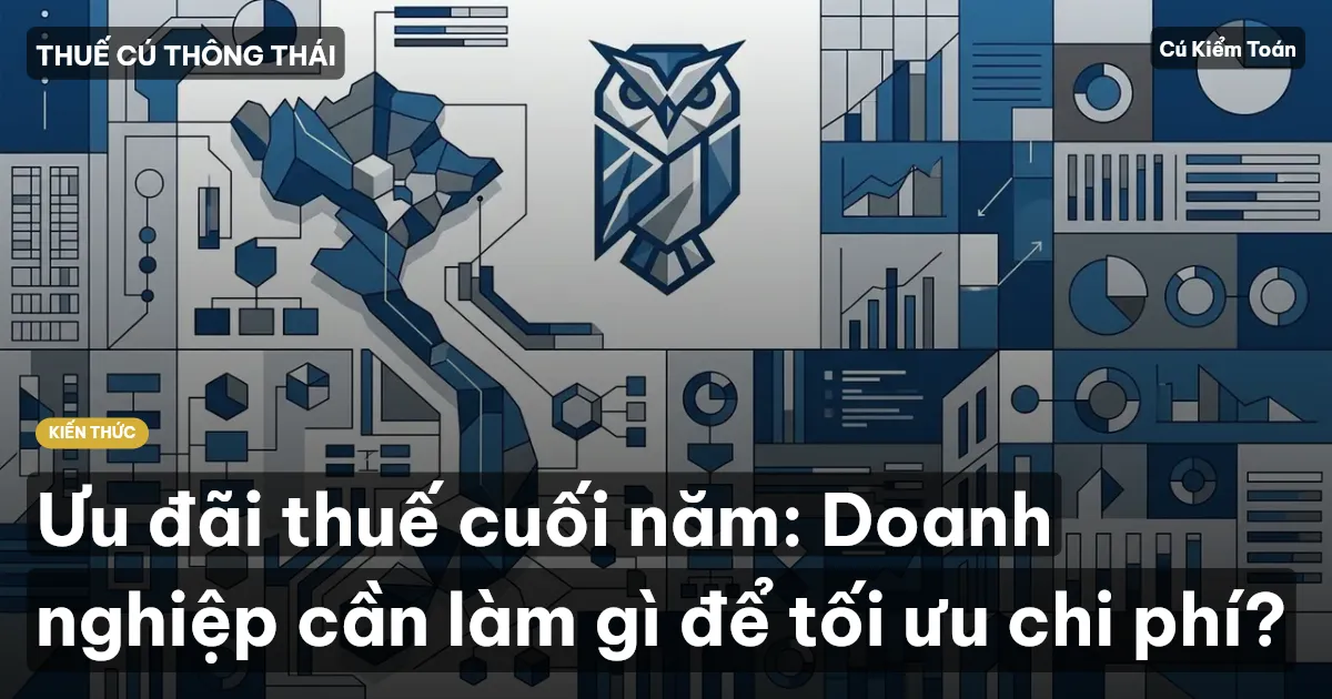 Ưu đãi thuế cuối năm: Doanh nghiệp cần làm gì để tối ưu chi phí?