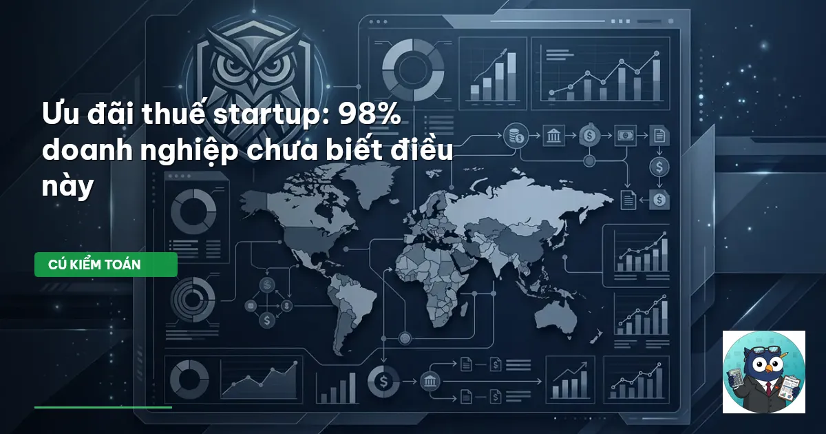 ưu đãi thuế startup