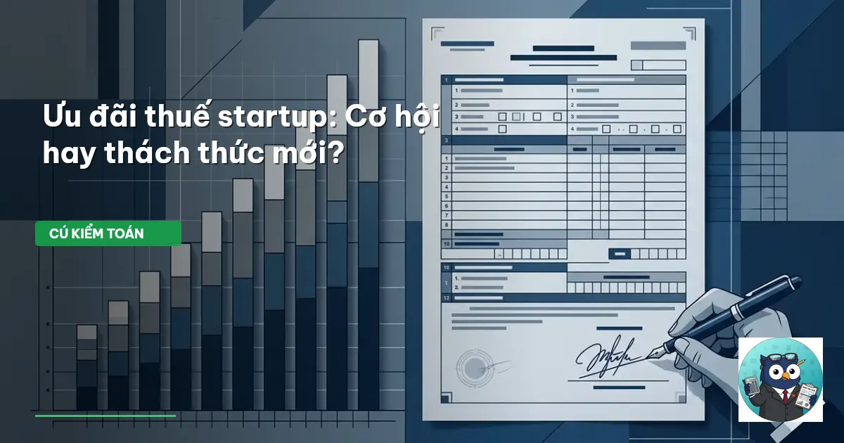 ưu đãi thuế startup