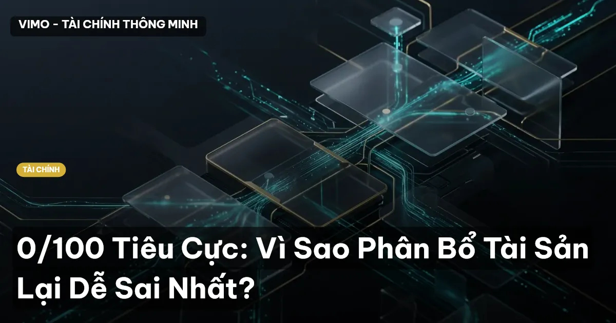 0/100 Tiêu Cực: Vì Sao Phân Bổ Tài Sản Lại Dễ Sai Nhất?