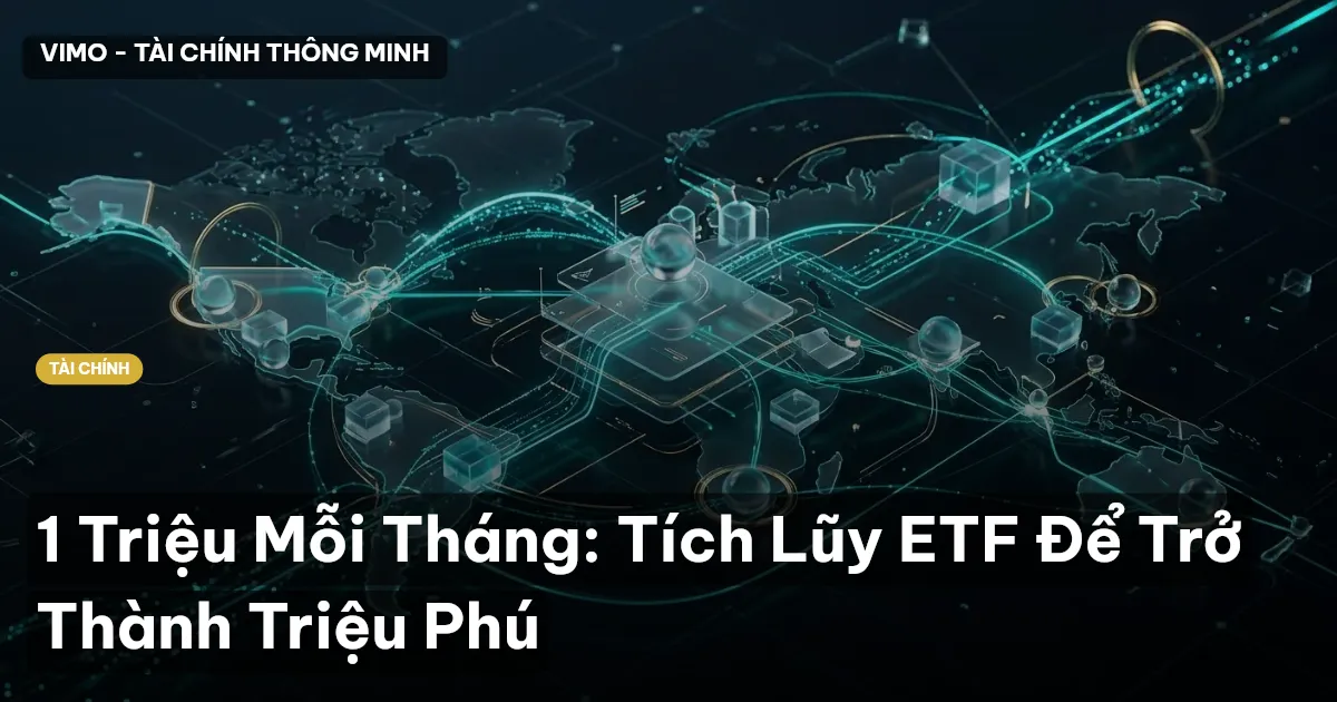 1 Triệu Mỗi Tháng: Tích Lũy ETF Để Trở Thành Triệu Phú