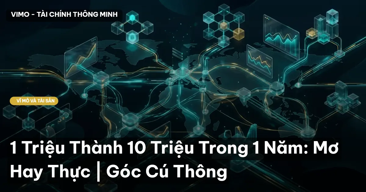 1 Triệu Thành 10 Triệu Trong 1 Năm: Mơ Hay Thực | Góc Cú Thông