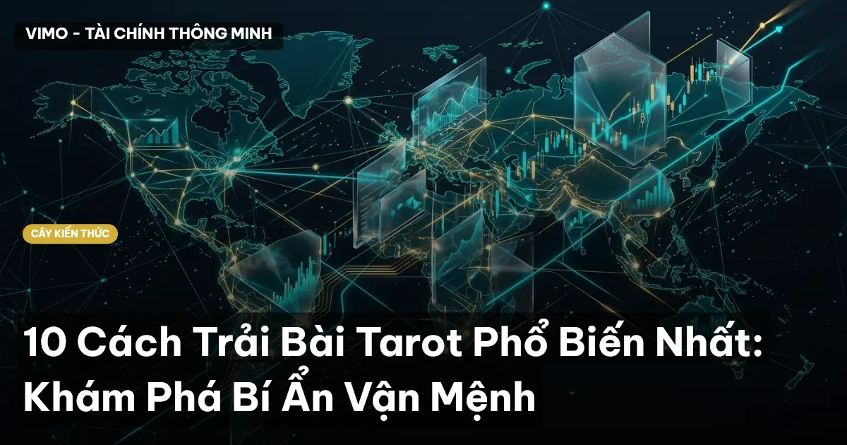 10 Cách Trải Bài Tarot Phổ Biến Nhất: Khám Phá Bí Ẩn Vận Mệnh