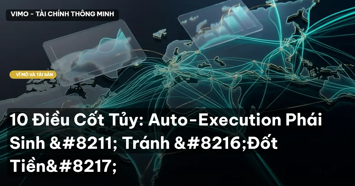 10 Điều Cốt Tủy: Auto-Execution Phái Sinh – Tránh ‘Đốt Tiền’
