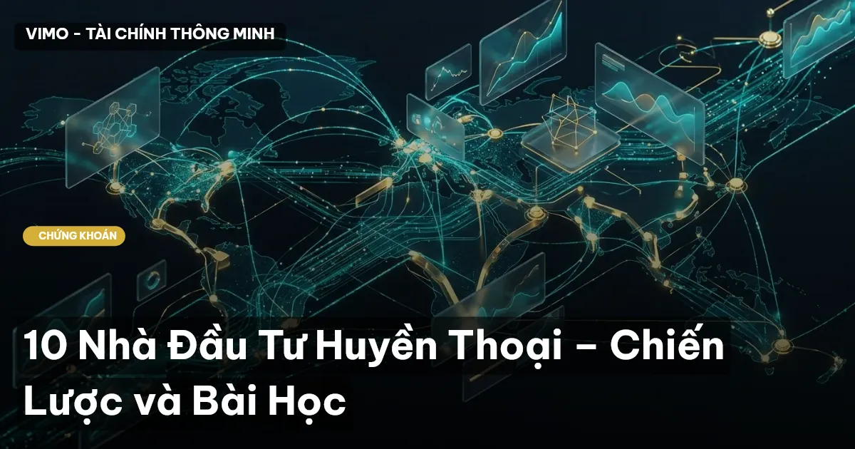 10 Nhà Đầu Tư Huyền Thoại – Chiến Lược và Bài Học