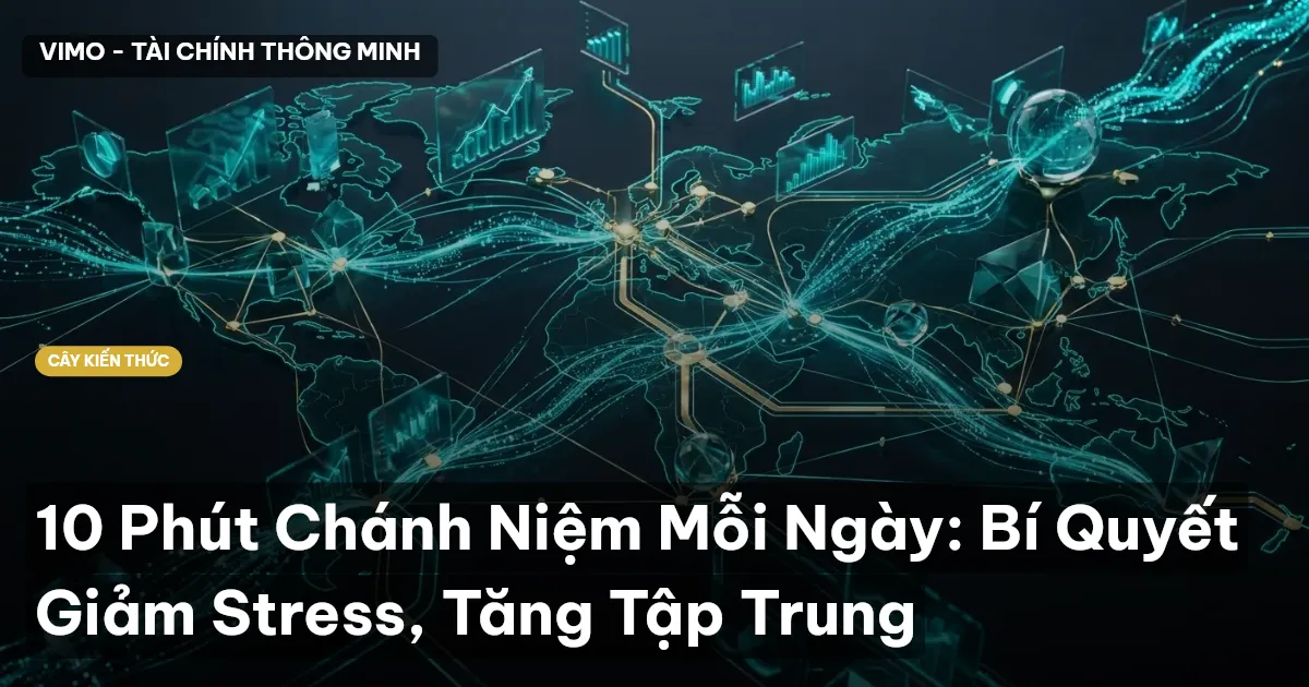 10 Phút Chánh Niệm Mỗi Ngày: Bí Quyết Giảm Stress, Tăng Tập Trung
