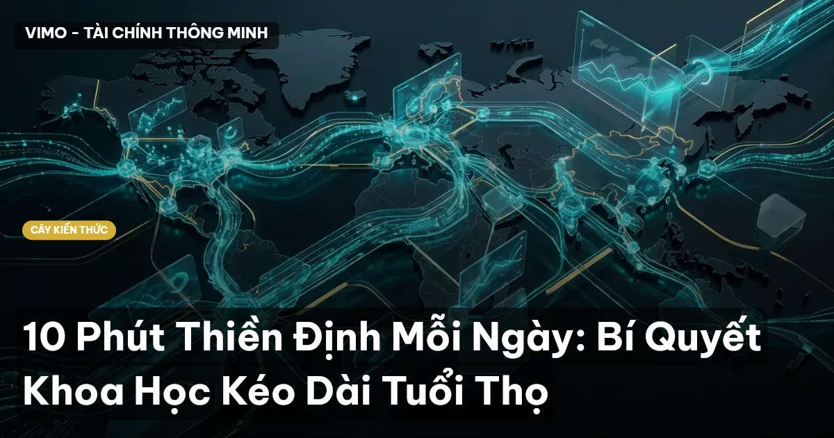 10 Phút Thiền Định Mỗi Ngày: Bí Quyết Khoa Học Kéo Dài Tuổi Thọ