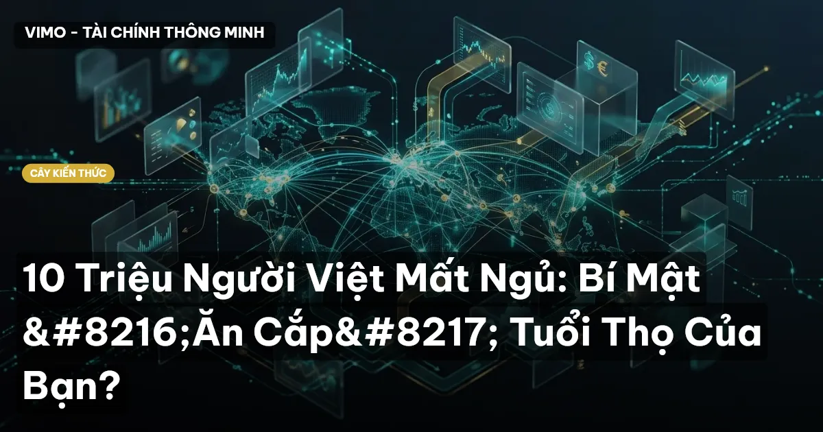10 Triệu Người Việt Mất Ngủ: Bí Mật ‘Ăn Cắp’ Tuổi Thọ Của Bạn?