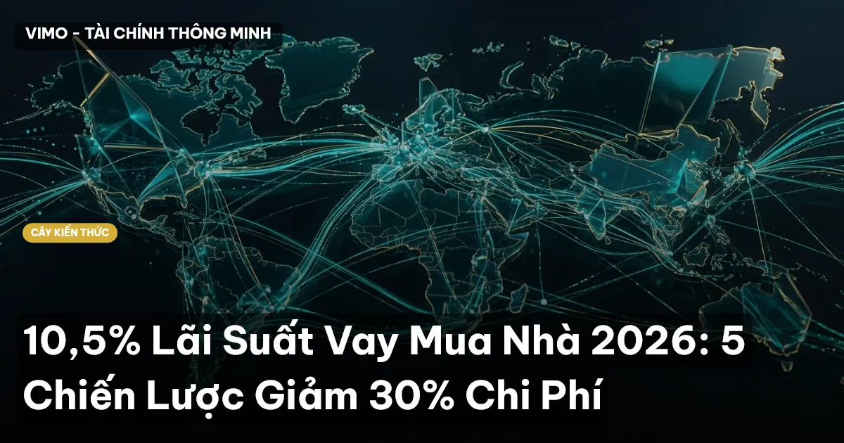 10,5% Lãi Suất Vay Mua Nhà 2026: 5 Chiến Lược Giảm 30% Chi Phí