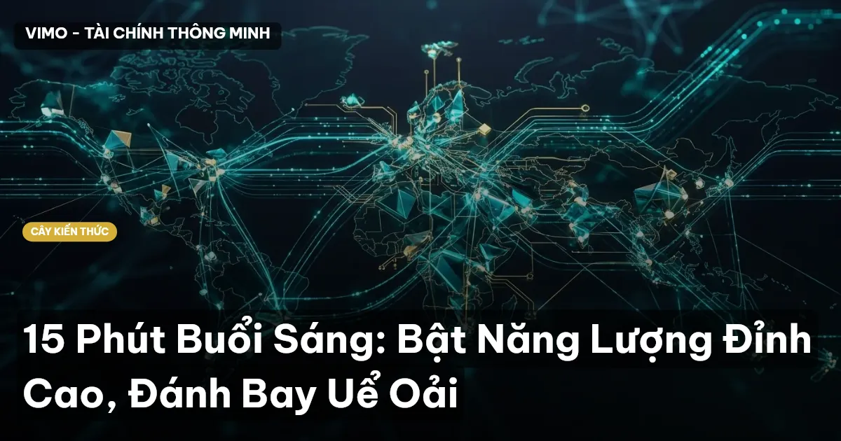 15 Phút Buổi Sáng: Bật Năng Lượng Đỉnh Cao, Đánh Bay Uể Oải