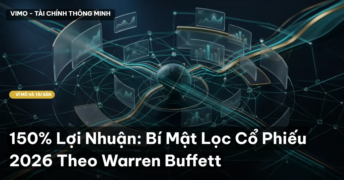 150% Lợi Nhuận: Bí Mật Lọc Cổ Phiếu 2026 Theo Warren Buffett