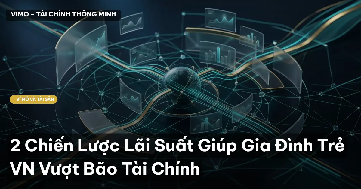 2 Chiến Lược Lãi Suất Giúp Gia Đình Trẻ VN Vượt Bão Tài Chính