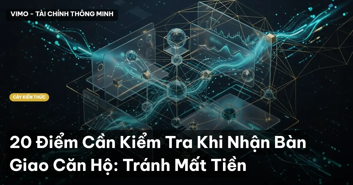 20 Điểm Cần Kiểm Tra Khi Nhận Bàn Giao Căn Hộ: Tránh Mất Tiền