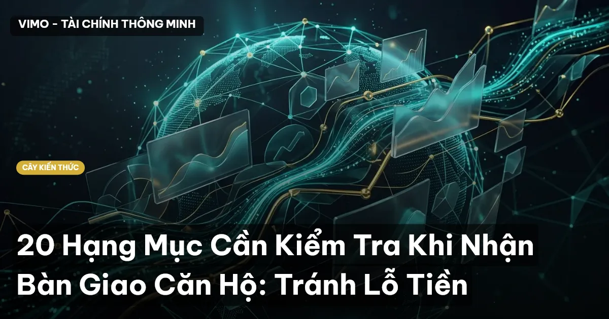 20 Hạng Mục Cần Kiểm Tra Khi Nhận Bàn Giao Căn Hộ: Tránh Lỗ Tiền