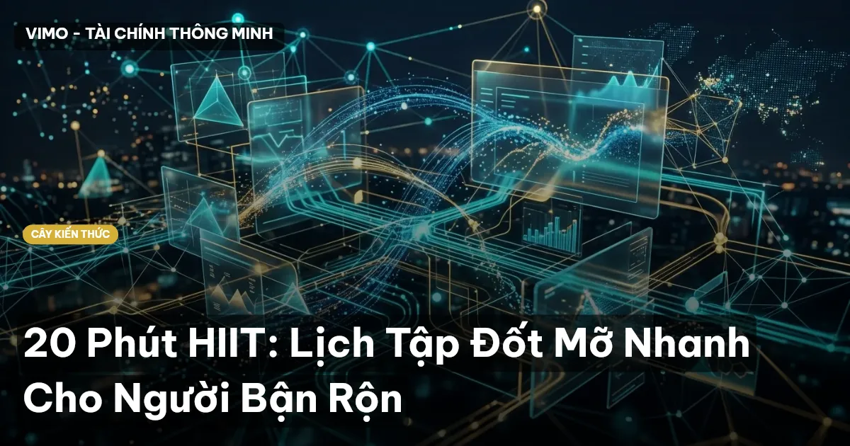 20 Phút HIIT: Lịch Tập Đốt Mỡ Nhanh Cho Người Bận Rộn