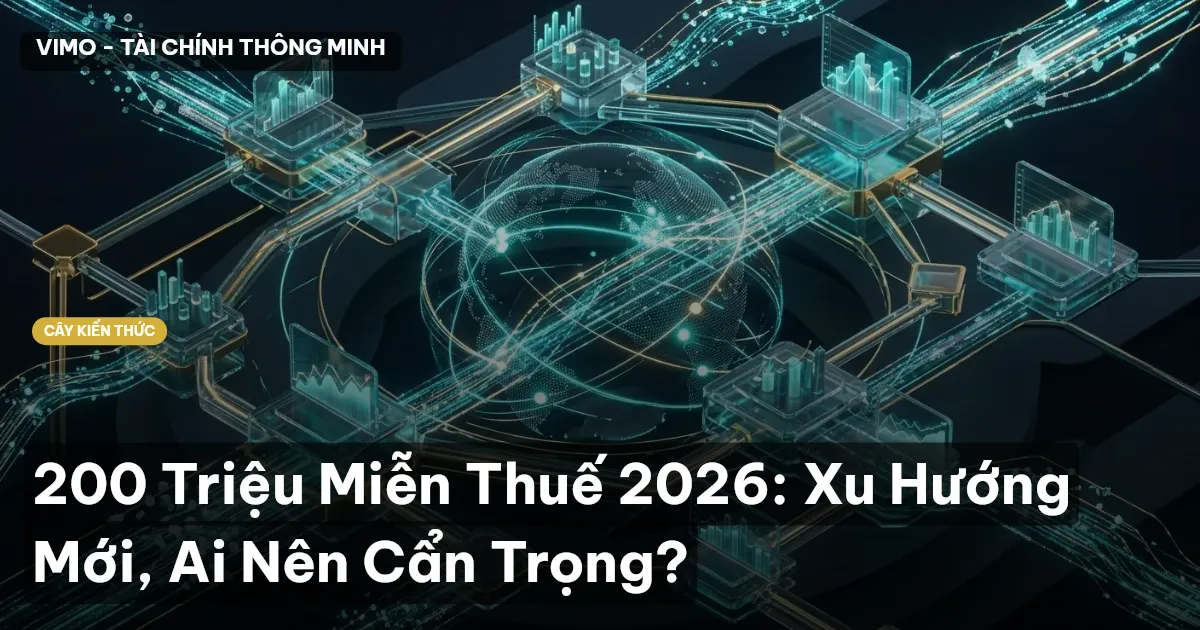 200 Triệu Miễn Thuế 2026: Xu Hướng Mới, Ai Nên Cẩn Trọng?