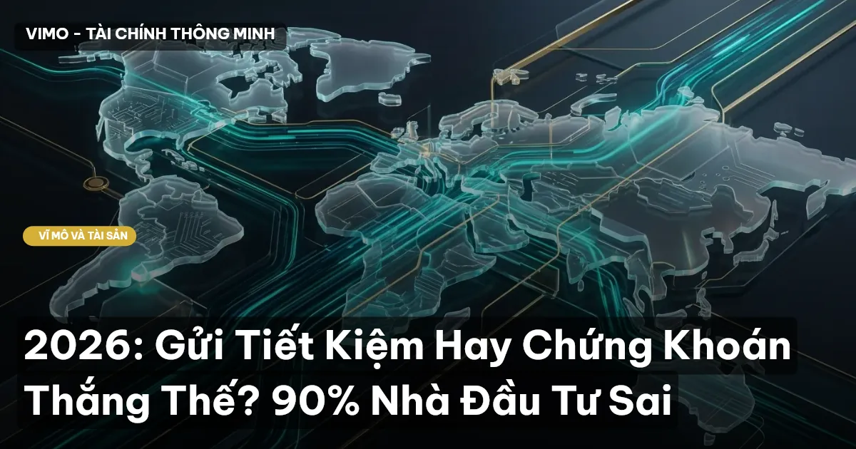 2026: Gửi Tiết Kiệm Hay Chứng Khoán Thắng Thế? 90% Nhà Đầu Tư Sai